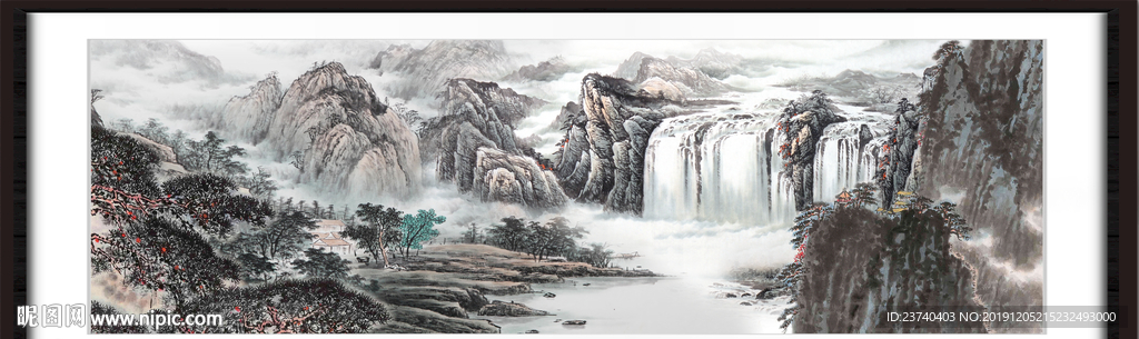 国画山水