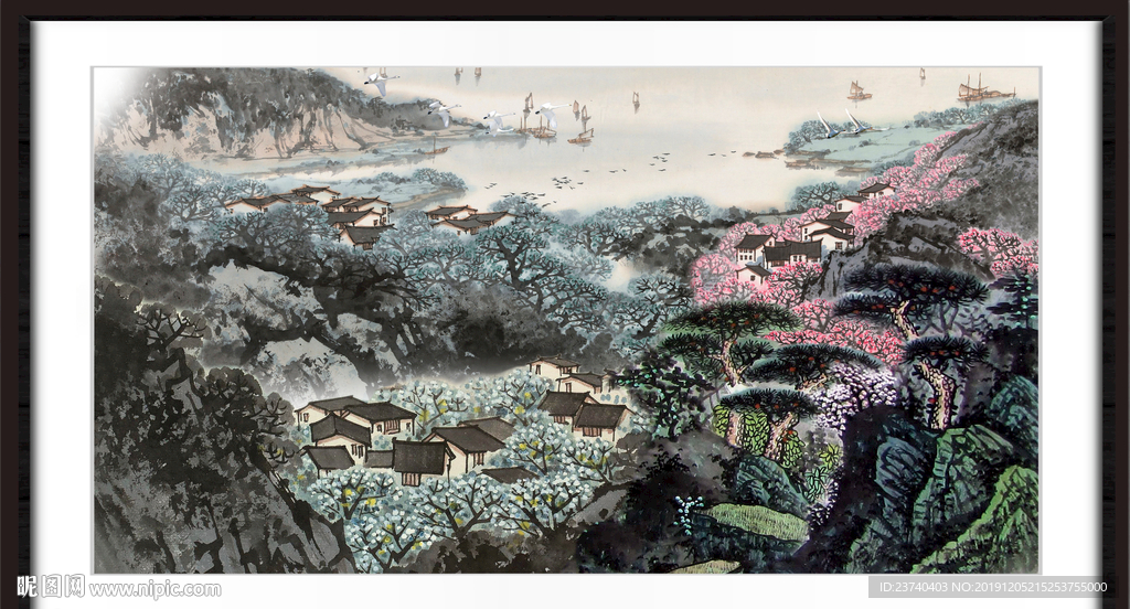 国画山水