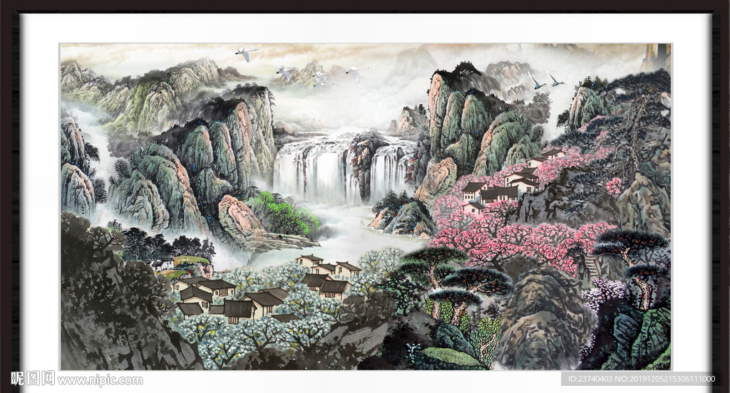 国画山水