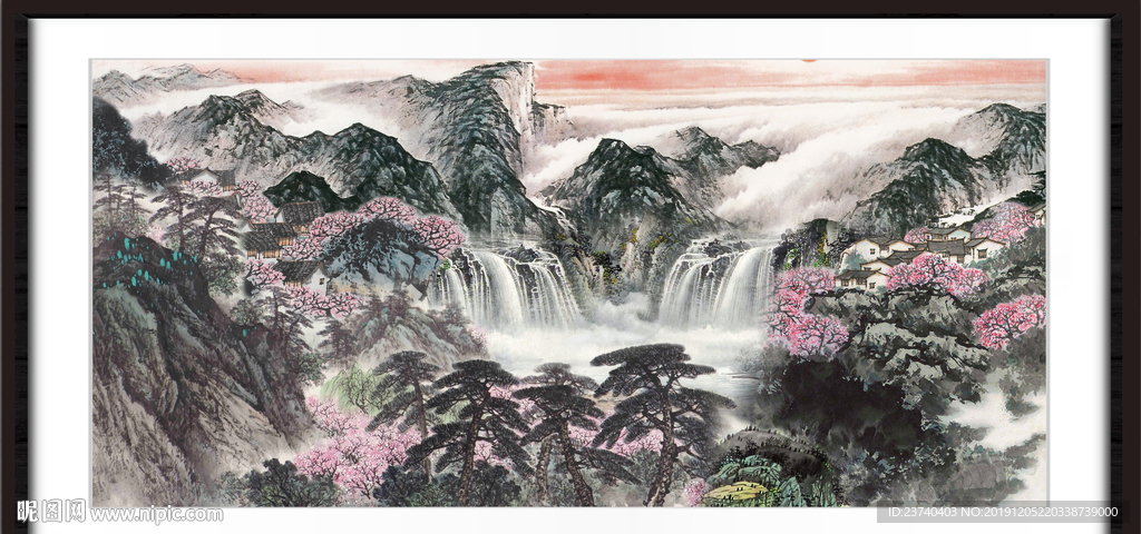 国画山水