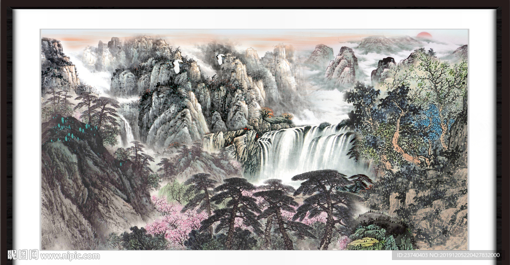 国画山水