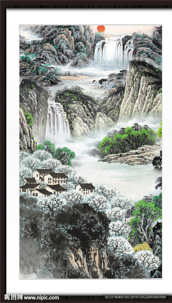 国画山水
