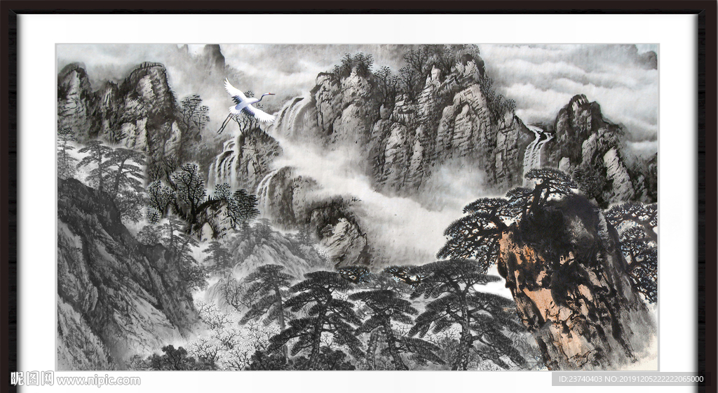 国画山水