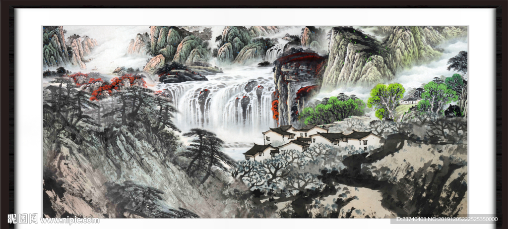国画山水