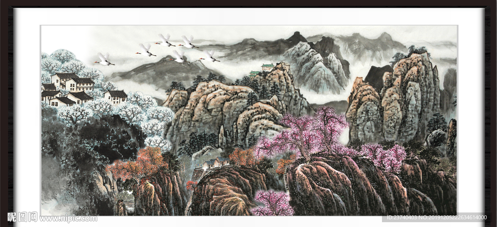 国画山水