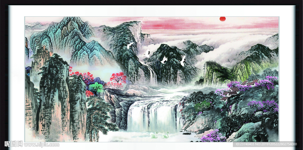 国画山水