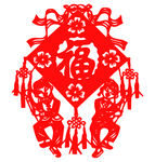 福 剪影