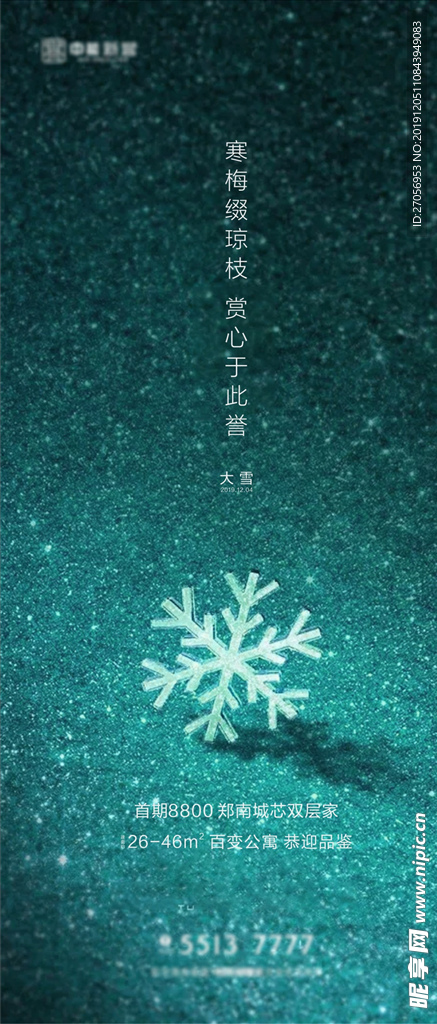 大雪海报