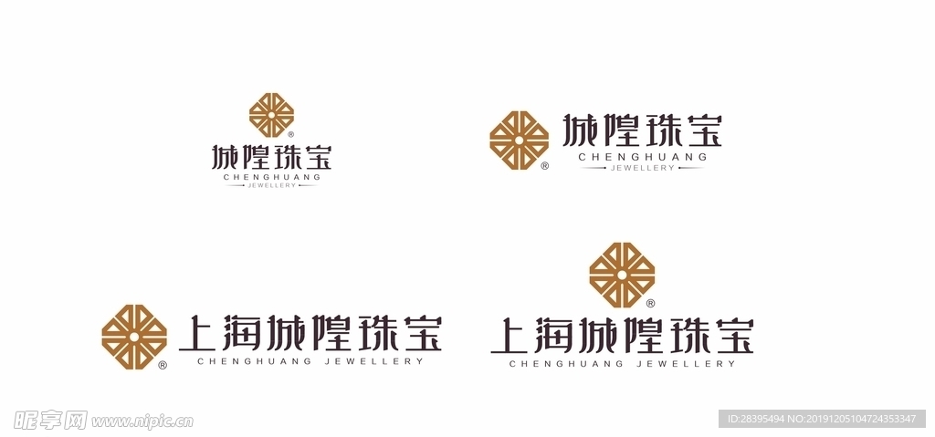 城隍珠宝最新logo