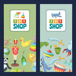 玩具店海报