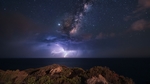 海边 天空 星空 云彩 背景