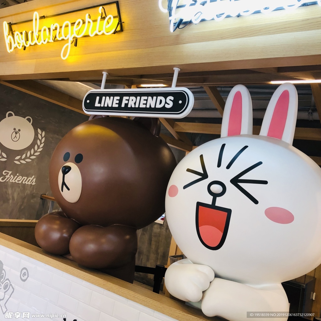 上海 LINE FRIENDS 咖啡馆（淮海路店）| 上海斗西设计-设计案例-建E室内设计网