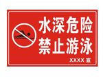 警示牌