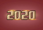 2020艺术字