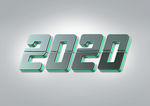 2020艺术字
