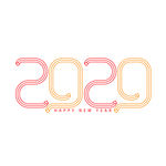 2020艺术字