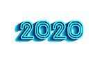 2020艺术字