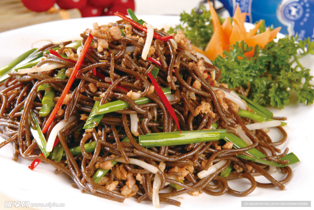 杂面炒肉沫