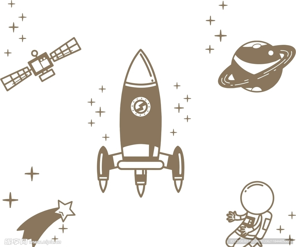 宇宙矢量图