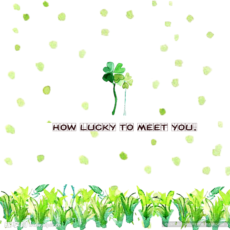 卡通幸运草