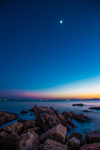 海边星空