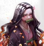 彩色 人物 插画 动漫 背景