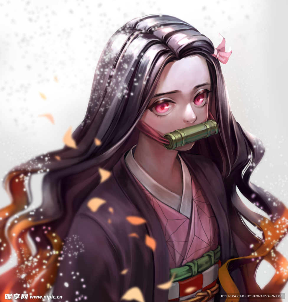 彩色 人物 插画 动漫 背景