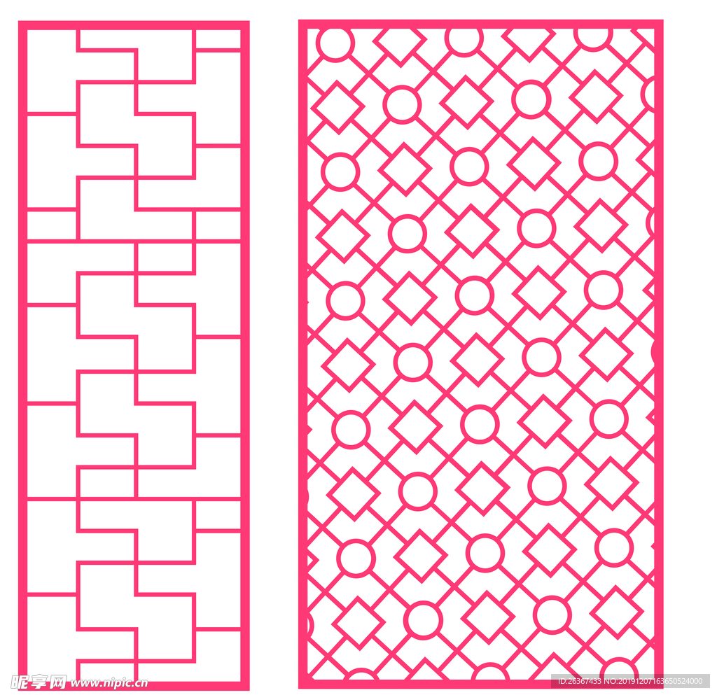 雕刻花纹 镂空花纹