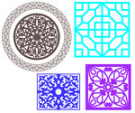雕刻花纹 镂空花纹