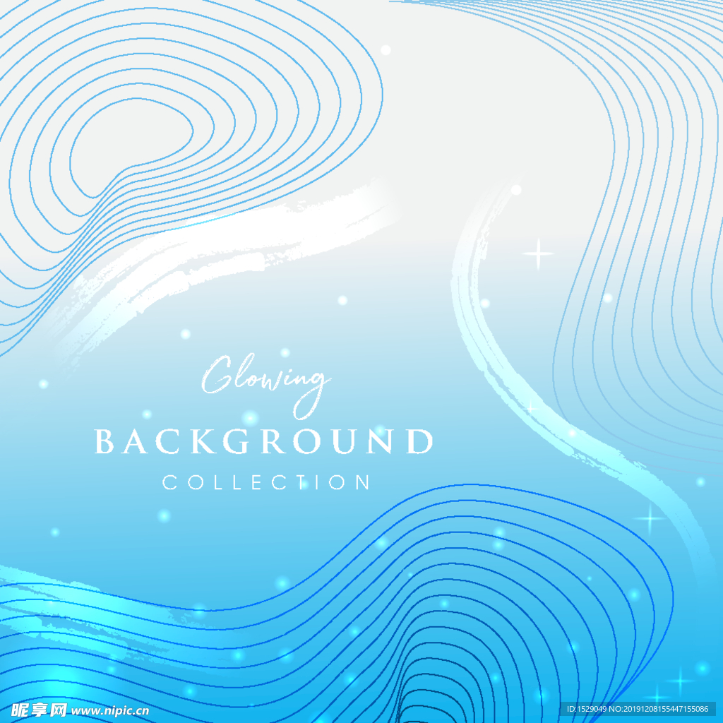 抽象曲线背景