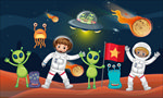 卡通外星人