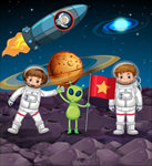 卡通外星人