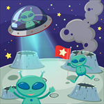 卡通外星人