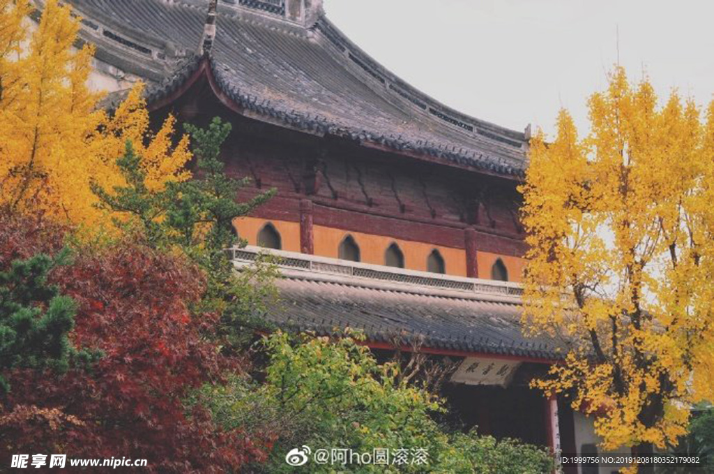 寺庙一角