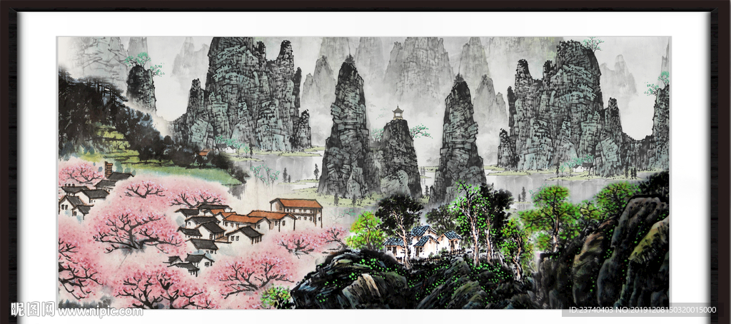 国画山水