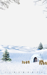 圣诞雪地背景