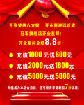 充值海报
