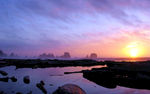 大气唯美夕阳风景