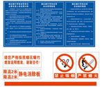 烟花安全制度标识