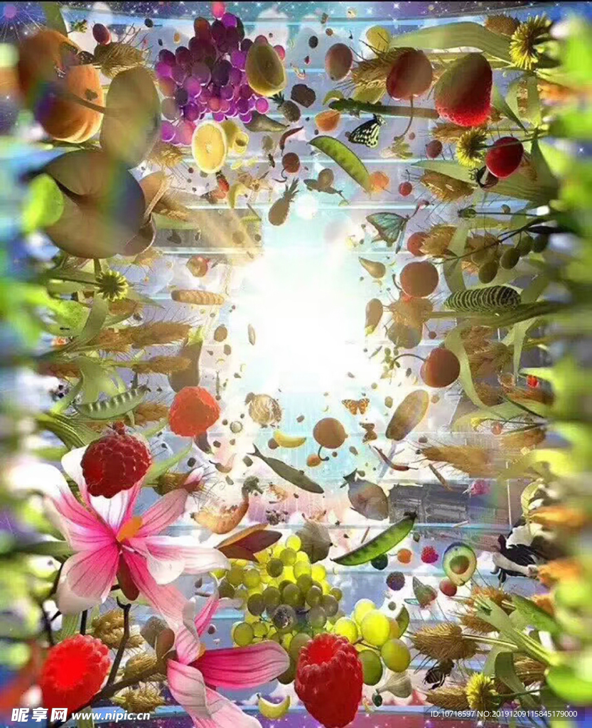 水果花