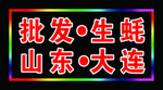 批发生蚝 电子灯