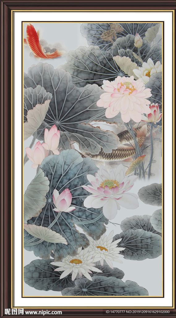 荷花图