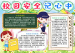 校园安全小报