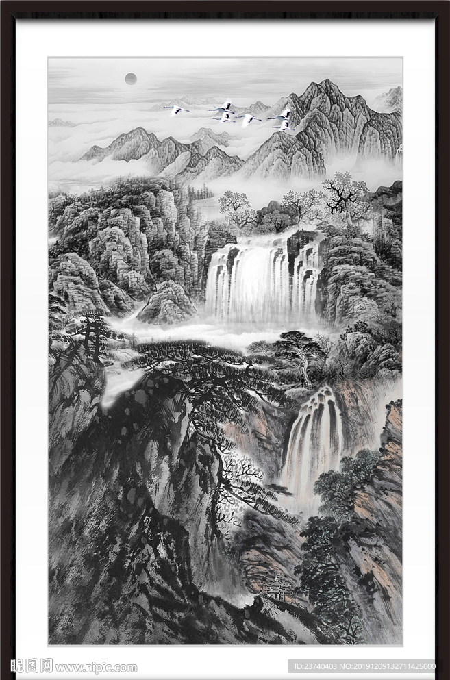 国画山水