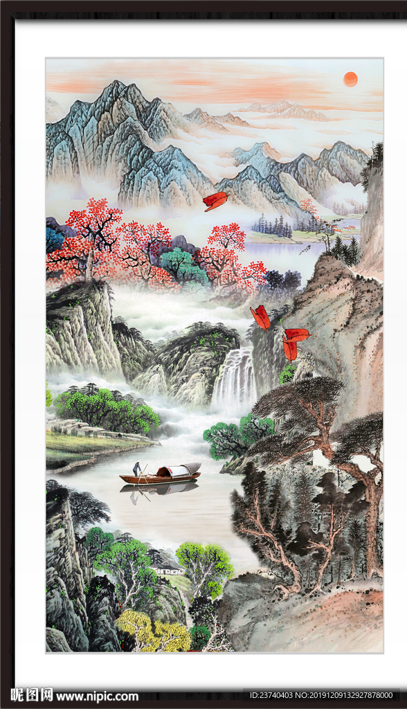 国画山水