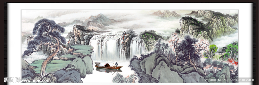 国画山水