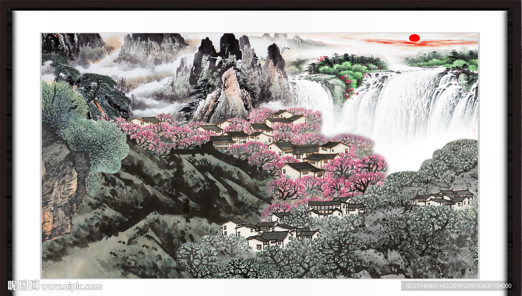 国画山水