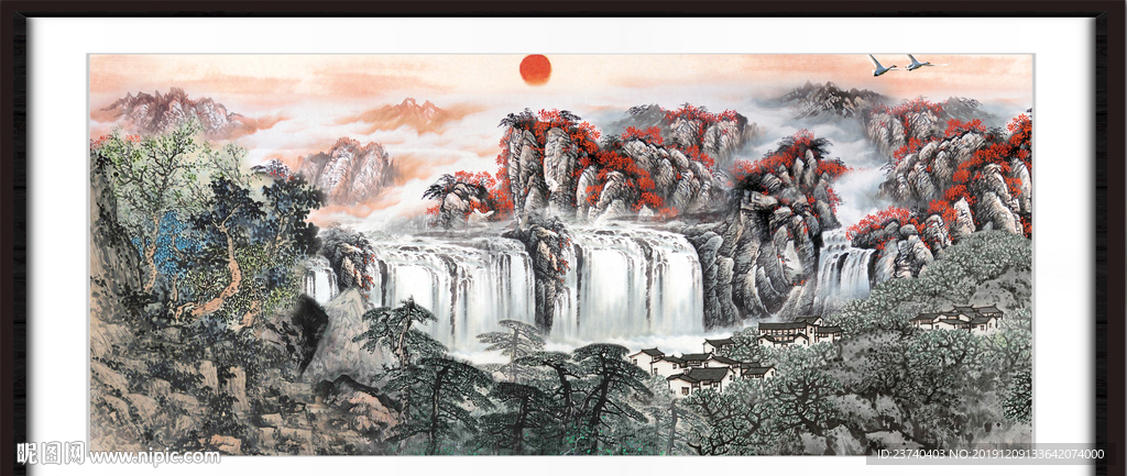 国画山水