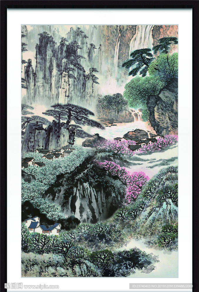 国画山水