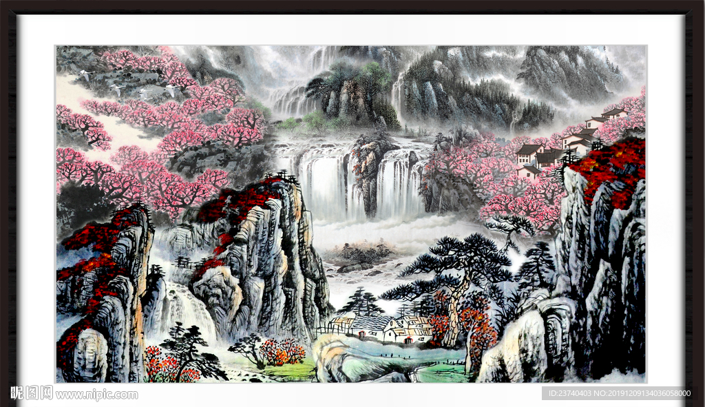 国画山水